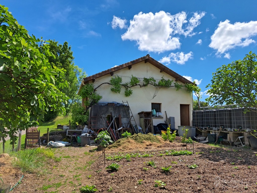 Jolie Maison de 1850 en pierre avec pigeonnier d’environ 150 m² au sol sur 3 niveaux sur un joli  terrain paysagé et verdoyant.